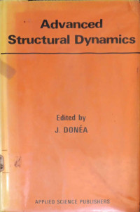 Image of Advanced Structural Dynamics