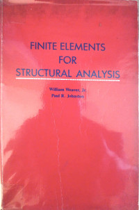 Image of FINITE ELEMENTS FOR STRUCTURAL ANALYSIS